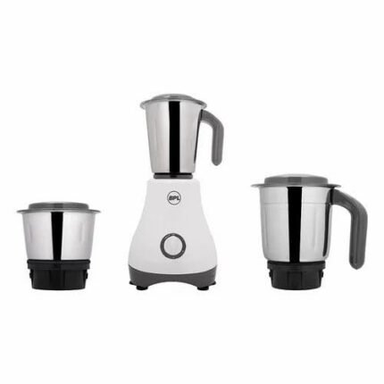 BPL MIX-PULSE Mixer Grinder/Mixie for Kitchen | 500 Watts | 3 MultiPurpose Jars | Powerful Motor | 3-Speed Control | 2-Yr Warranty By Brand (BMG46150)
