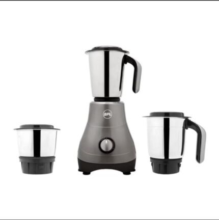 BPL MIX-PULSE+ Mixer Grinder/Mixie for Kitchen | 500 Watts | 3 Jars | for Juicing | Dry & Wet Grinding | 3-Speed Control 2 years product & 5 years warranty on motor By Brand (BMG46250)
