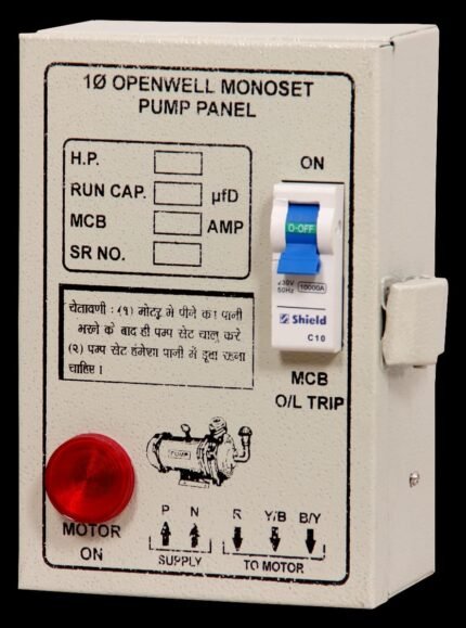 JM COMPASS PANEL 1HP SINGLE PHASE