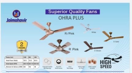 JAIMAHAVIR OHRA PLUS CEEILING FAN