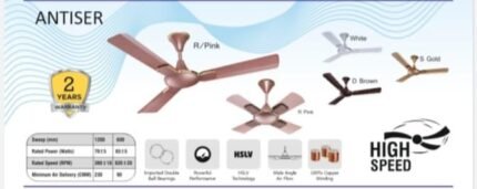 JAIMAHAVIR ANTISER CEEILING FAN