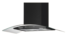Daenycx Electra DHC 90 BHC Auto Clean Curved Glass Chimney